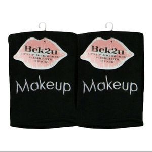 🥳🥳HP🥳🥳 Makeup Remover black Washcloths - 3 Pack